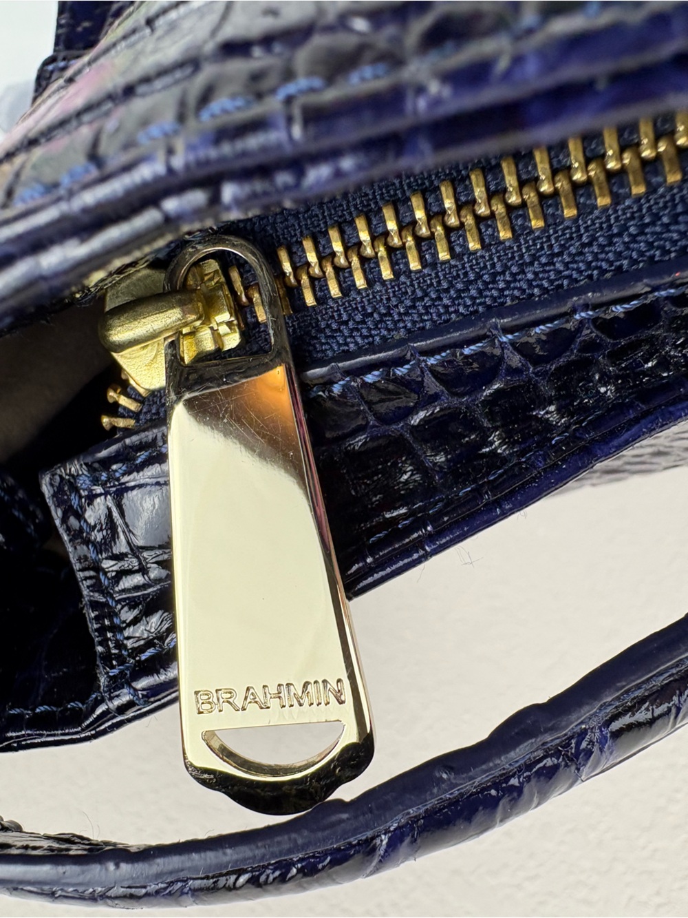 Blue Brahmin Katie Hobo Bag From the Melbourne Collection-Textured Leather - Picture 6 of 10